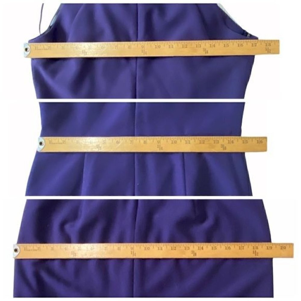 NWT Black Halo‎ Dress Marcelle Sleeveless Stretch Crepe Sheath Dress, Size 10 - Picture 13 of 14